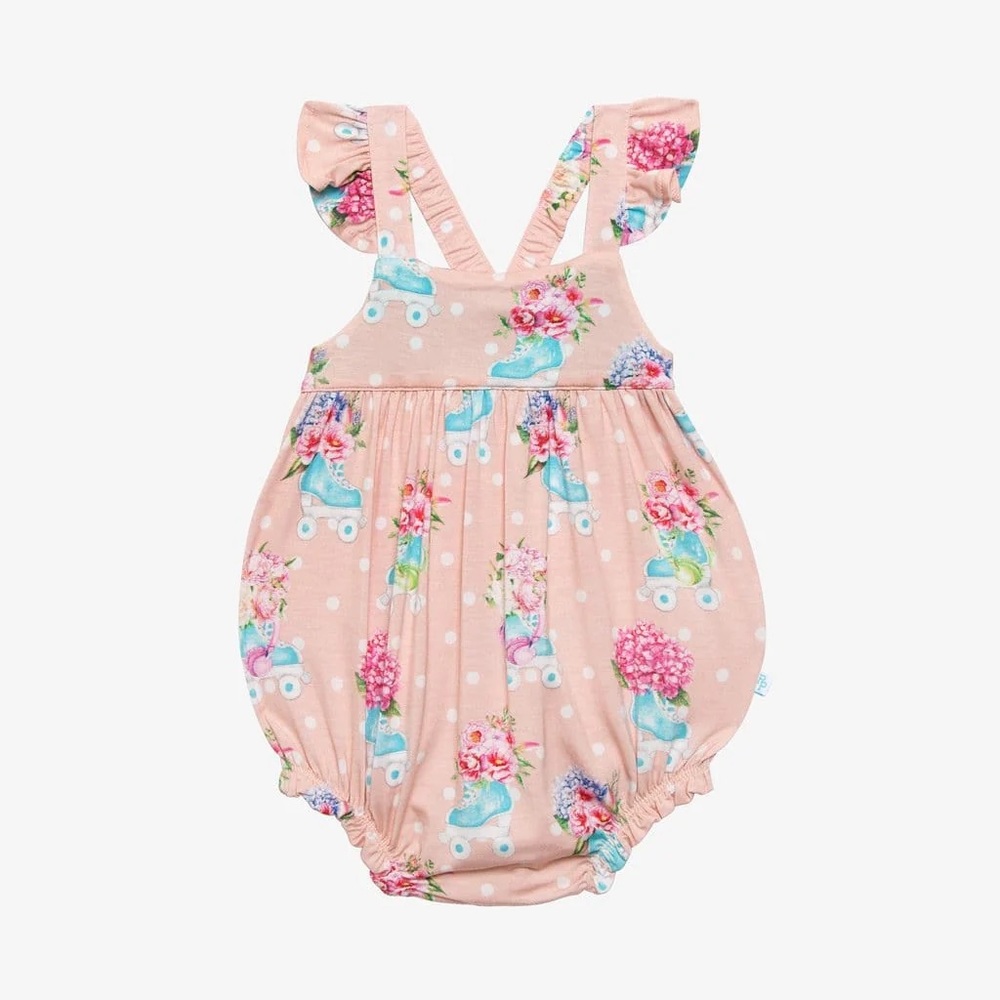 Posh Peanut Jenny Roller-skates Romper 18-24 months